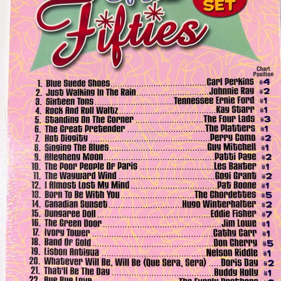 Top Hits of the Fifties- 2 CD Set - SEALED - Picture 3 of 5